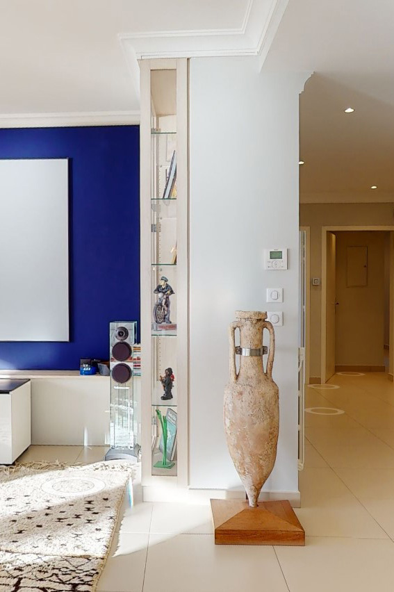 Avant : une décoration disharmonieuse 